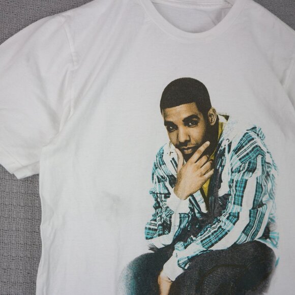 Drake Degrassi Vintage Shirt Mens Small White 2016 - Picture 3 of 8